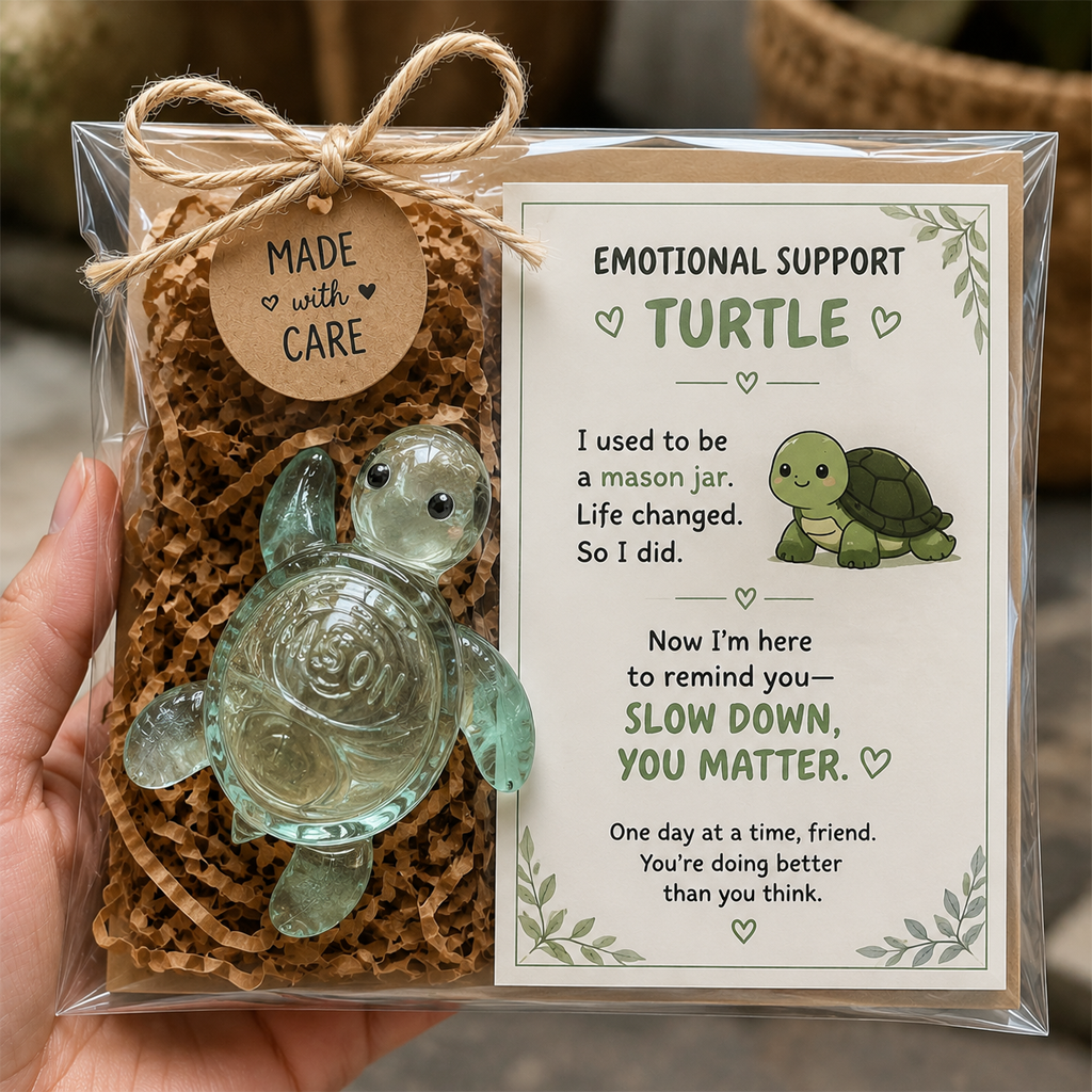 š¢š¢Original Recycled Glass Support Turtle
