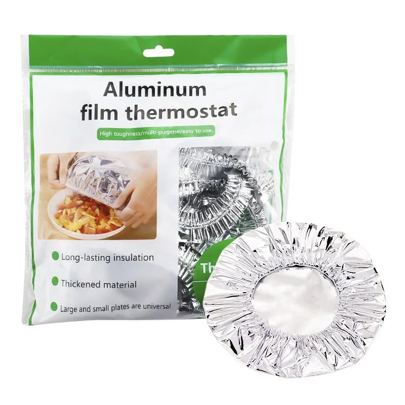 π²π²π₯ Home dining table & food container aluminum foil heat-retaining cover