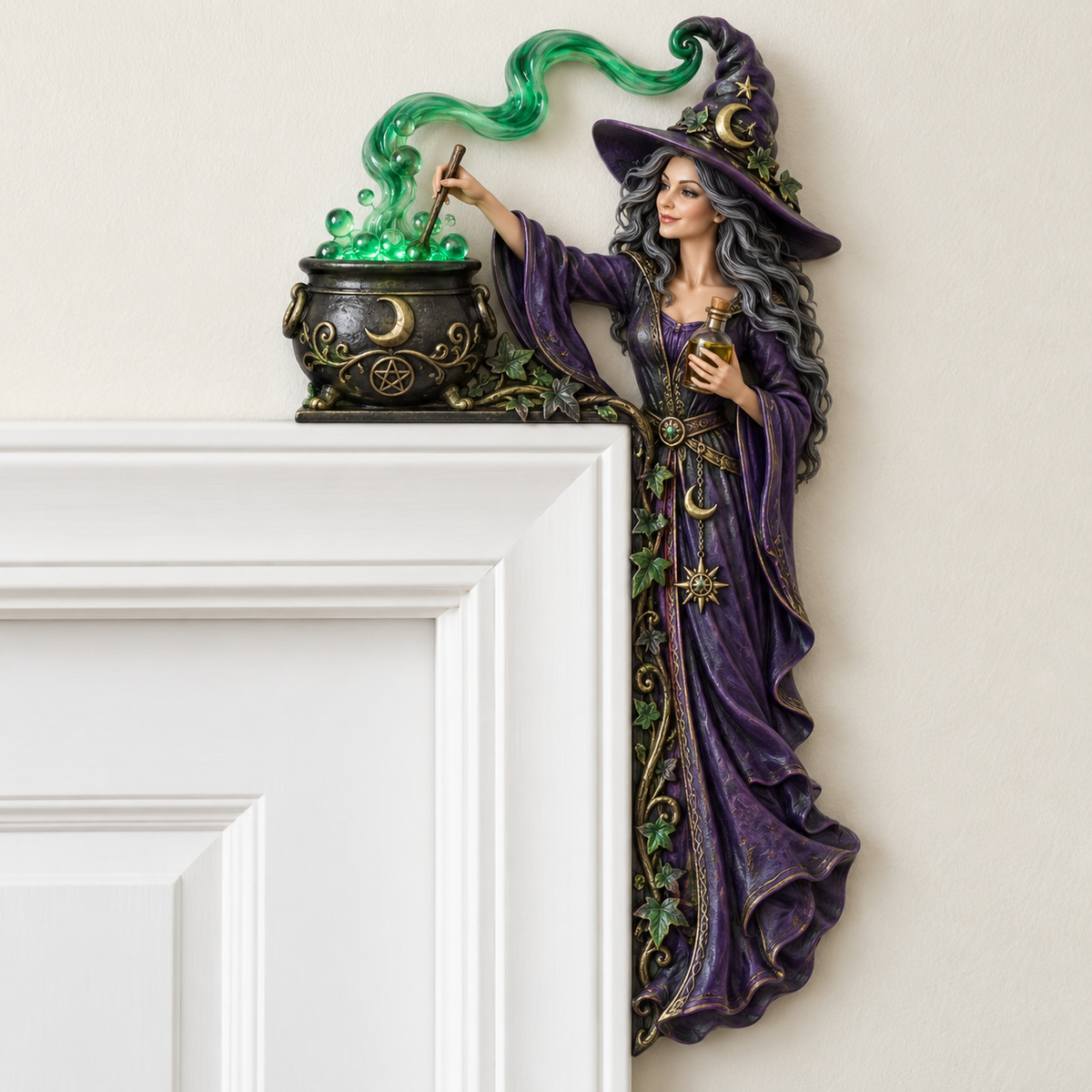 đ§ââď¸đ§ââď¸Witch Cauldron Door Topper