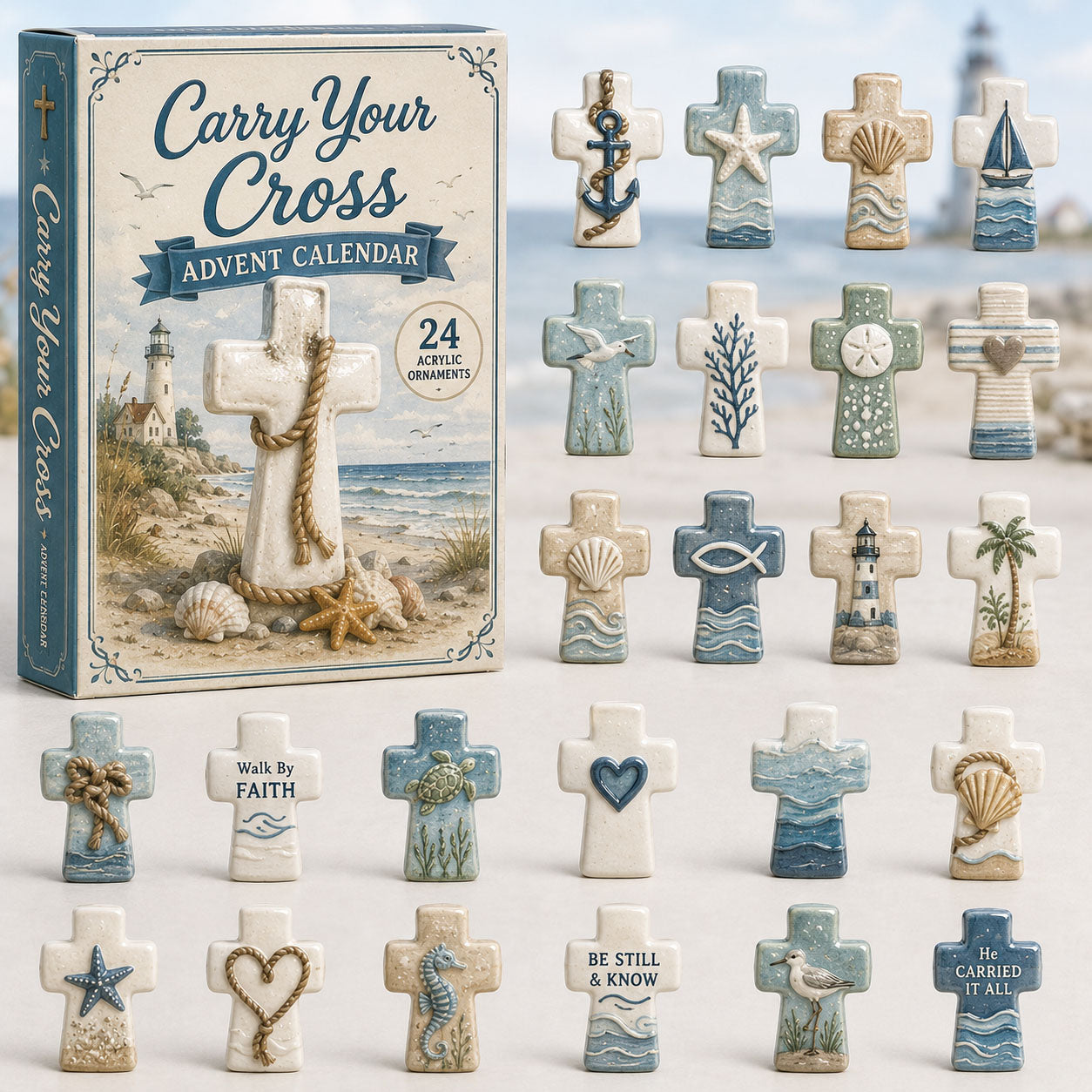 π
2026 Christmas Gift 50% Off--Faith Crosses Advent Calendar 2026