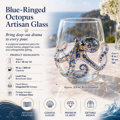 🎁The Perfect Beach House Gift 🌊3D Ocean Animal Artisan Glassware Collection