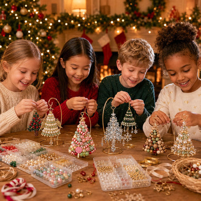 🎅🎅 2026 Christmas Gift 50% Off--DIY Christmas Tree Beaded Ornament Kit