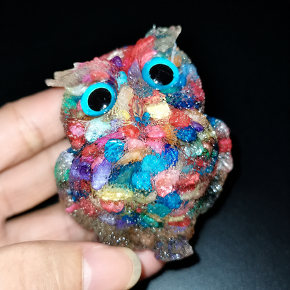 🔥Handmade Natural Crystal Gemstone Owl-BUY 2 FREE SHIPPING