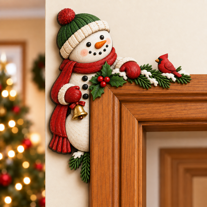 🎅 2026 Christmas Gift 50% Off--Christmas Peekaboo Door Frame Corner Decor