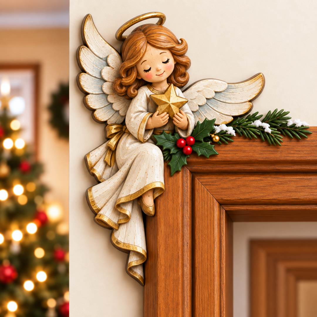 🎅 2026 Christmas Gift 50% Off--Christmas Peekaboo Door Frame Corner Decor