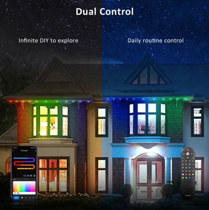 🔥Last Day Promotion 49% OFF🔥 - Smart Rainbow LED Permanent Outdoor Light
