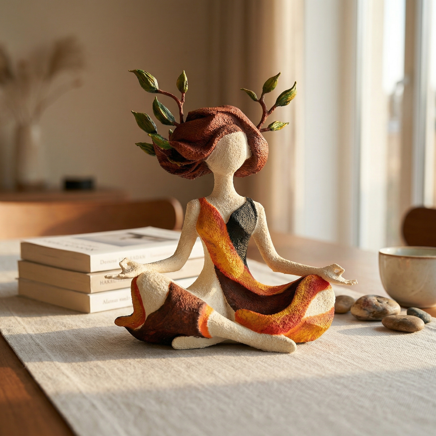 🧘‍♀️🧘‍♀️Serenity Growth | Inner Harmony Sculptural Figurine