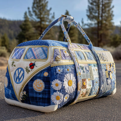 🔥LAST DAY 50% OFF-Hippie Van Quilted Duffle Bag✨