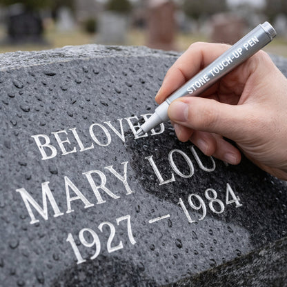 🖋️Golden Tombstone Marker Pen for Restoring Faded Grave Inscriptions
