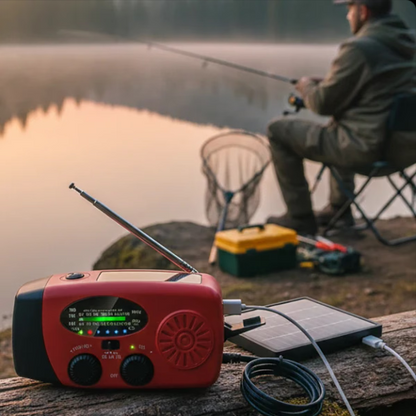 📻 50% OFF NOW!🔋Multifunctional Portable Solar Emergency Radio⚡