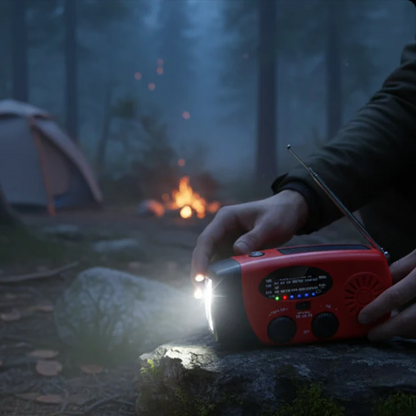 📻 50% OFF NOW!🔋Multifunctional Portable Solar Emergency Radio⚡