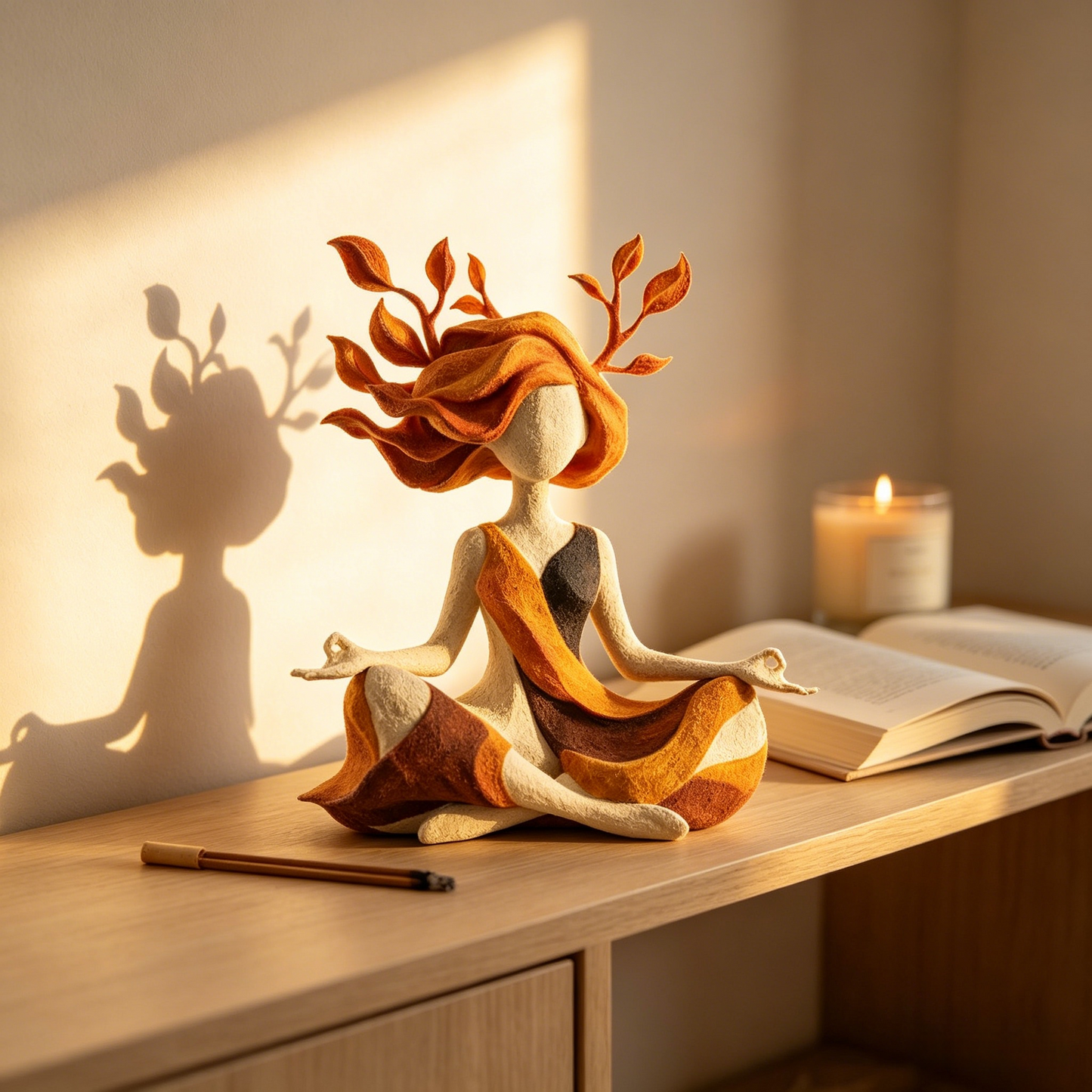 🧘‍♀️🧘‍♀️Serenity Growth | Inner Harmony Sculptural Figurine
