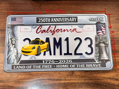 🦅🦅LAST DAY 49% OFF-🔥250th Anniversary Commemorative License Plate Frame