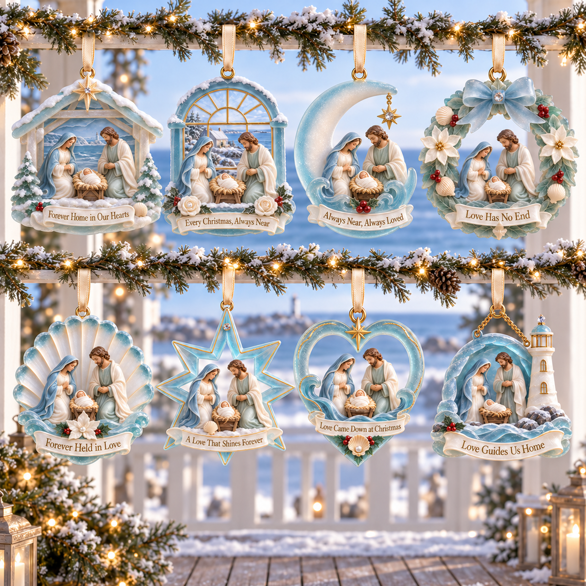 🎅🎅2026 Christmas Gift 50% Off--Coastal Holy Night: The Birth of Love | Nativity by the Sea