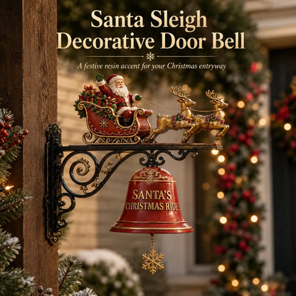 🎅 🎅2026 Christmas Gift 50% Off--🎅 Santa Sleigh with Reindeer & Bell | 3D Christmas Outdoor Decoration