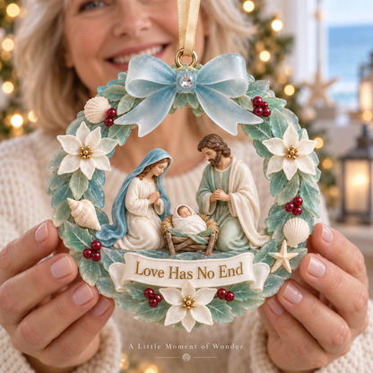 🎅2026 Christmas Gift 50% Off--Coastal Holy Night: The Birth of Love | Nativity by the Sea