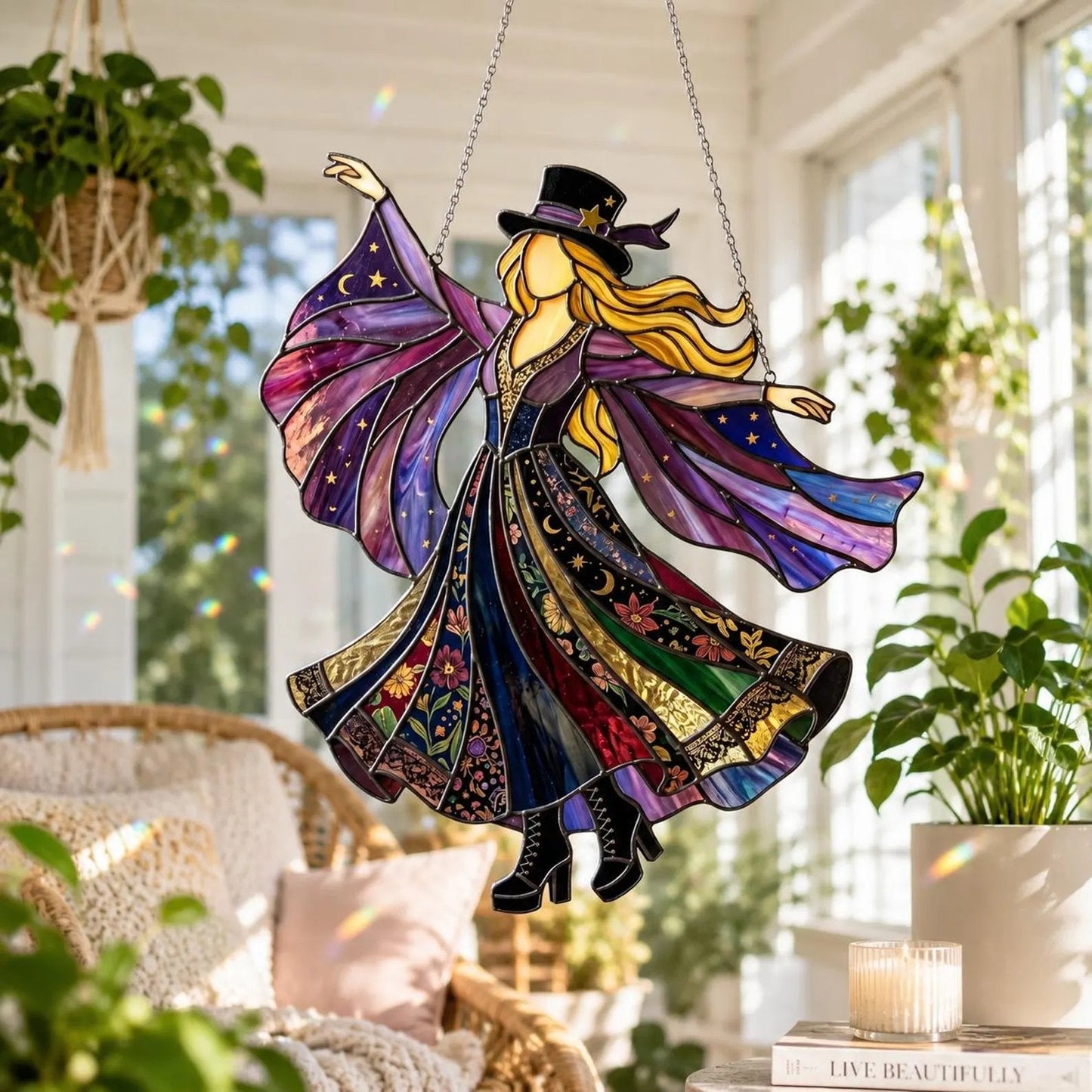 💥💥LAST DAY 57% OFF - 💃Stevie Nicks🤘Handmade  Spinner