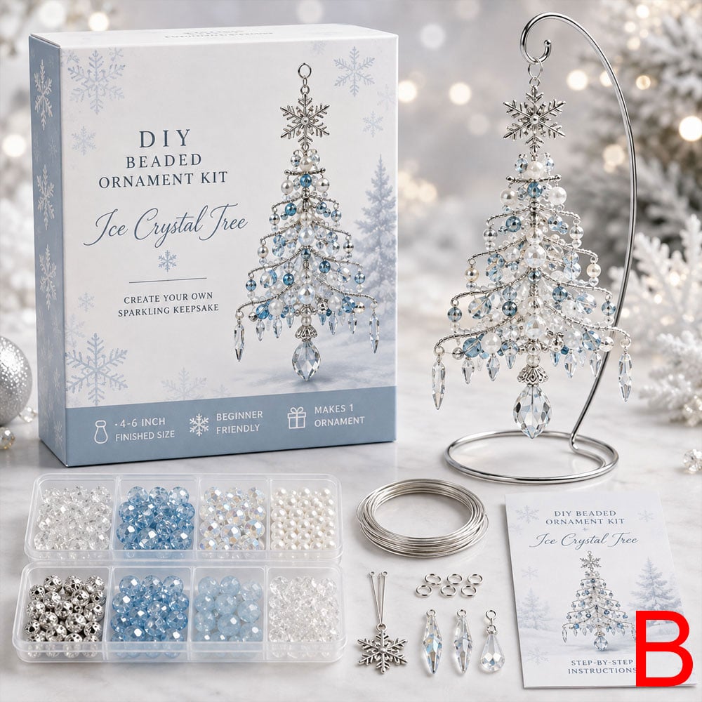🎅🎅 2026 Christmas Gift 50% Off--DIY Christmas Tree Beaded Ornament Kit
