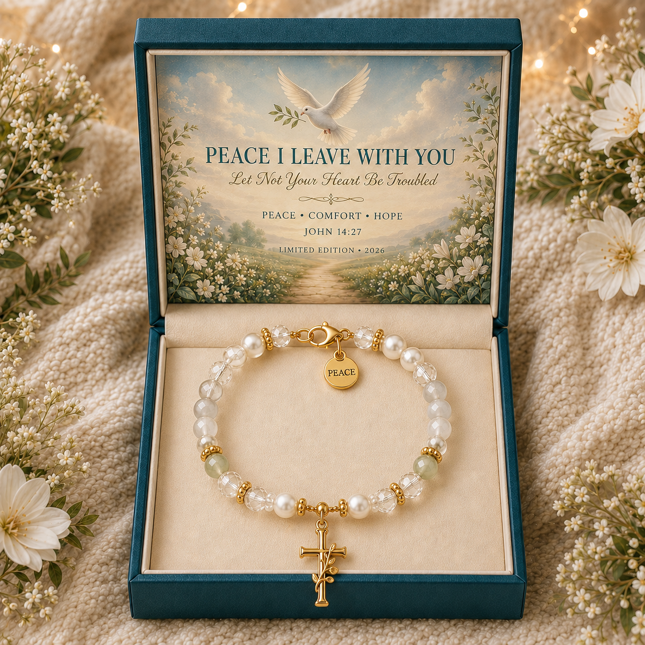 🎅🎅 2026 Christmas Gift 50% Off--✝️ Scripture Faith Bracelet Collection