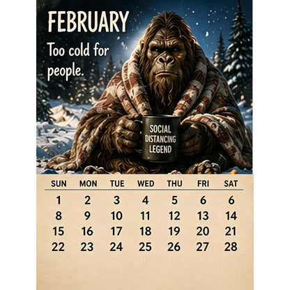 🦶🦶2027  Daily Life Calendar