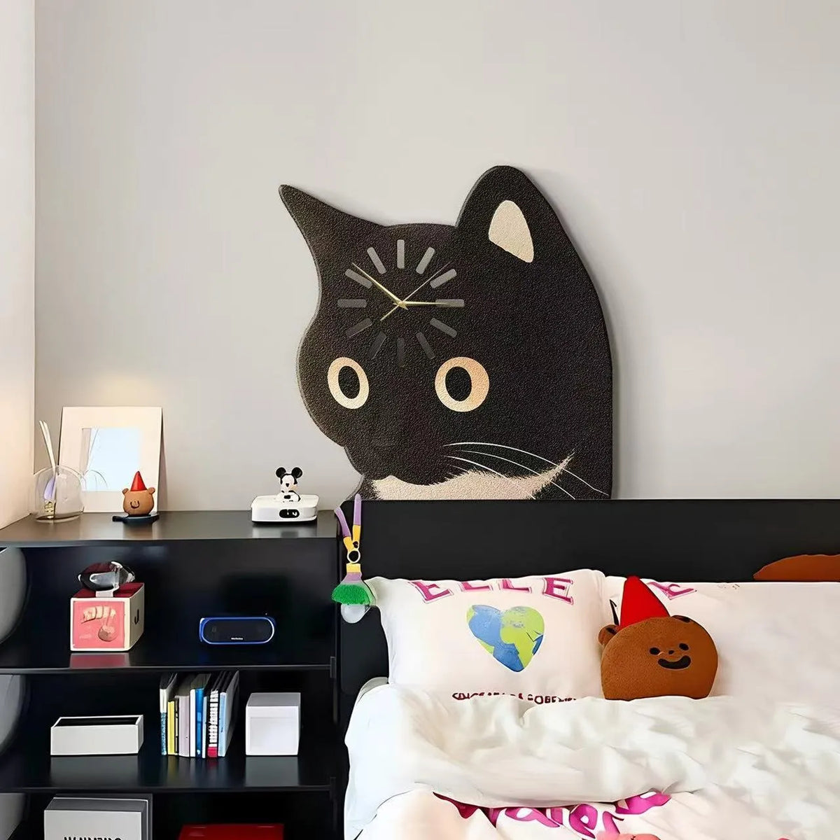 🎅 2026 Christmas Gift 50% Off--🐱 Loading Cat & Dog Wall Clock – Cute Animal Collection