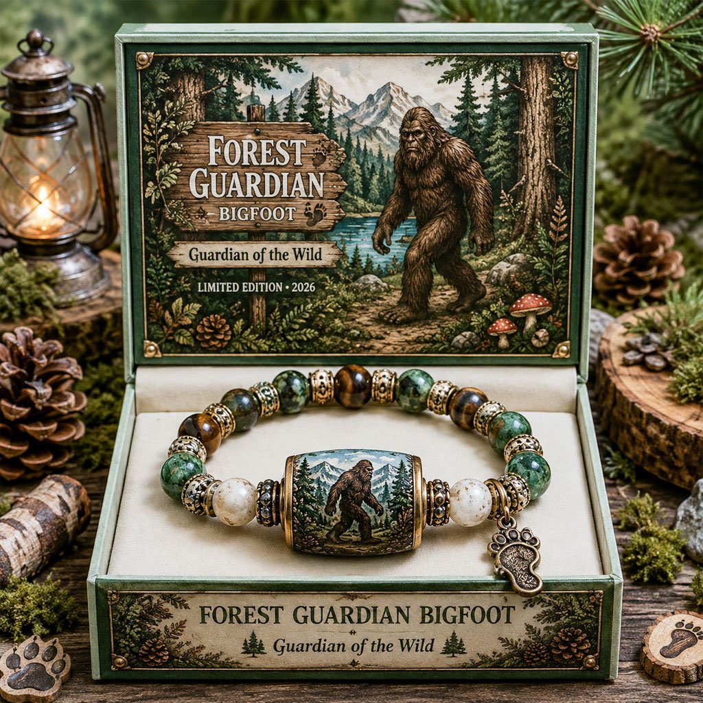 🎅🎅 2026 Christmas Gift 50% Off--Bigfoot Legends Bracelet Gift Box
