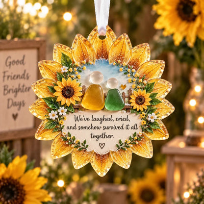 🎅 🎅2026 Christmas Gift 50% Off--🌸 Floral Christmas Ornament – Heartfelt Holiday Keepsake for Loved Ones