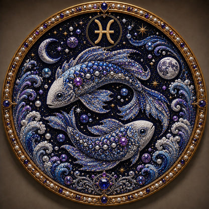 ♈♈12 Zodiac Signs Pearl Art Kit 🌙Buy 2+ Get Free Shipping