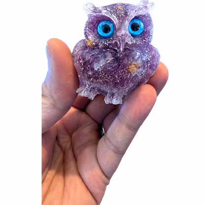 🔥Handmade Natural Crystal Gemstone Owl-BUY 2 FREE SHIPPING