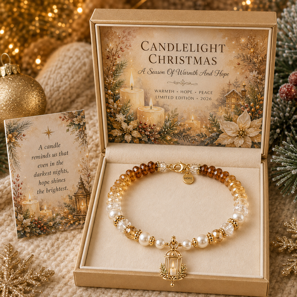 🎅🎅 2026 Christmas Gift 50% Off--🎄 Christmas Bracelet Collection