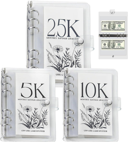 💰 12-Month Envelopes Money Saving Challenge Binder