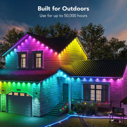 🔥Last Day Promotion 49% OFF🔥 - Smart Rainbow LED Permanent Outdoor Light