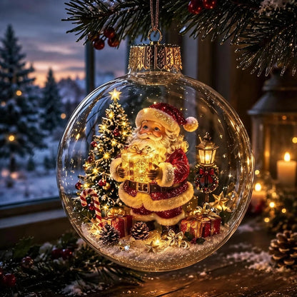 🎅 2026 Christmas Gift 50% Off--Glowing Christmas Diorama Ornament