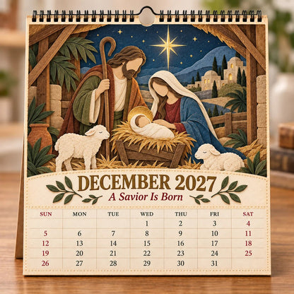 ✝️✝️  2027 Walking With Jesus Wall Calendar