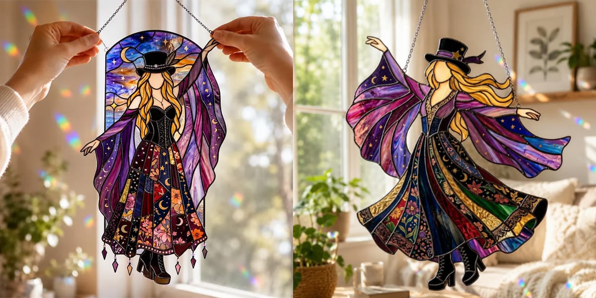 💥💥LAST DAY 57% OFF - 💃Stevie Nicks🤘Handmade  Spinner