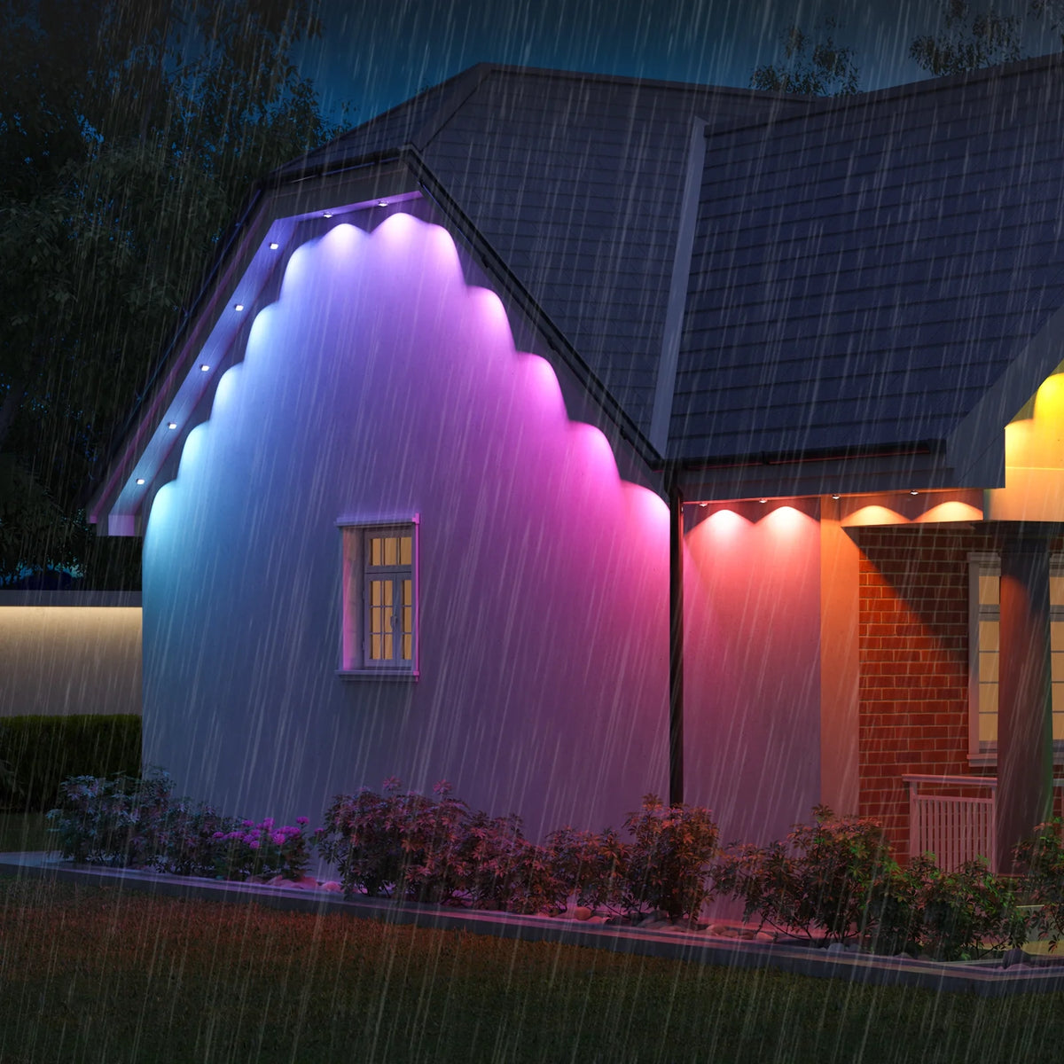 🔥Last Day Promotion 49% OFF🔥 - Smart Rainbow LED Permanent Outdoor Light