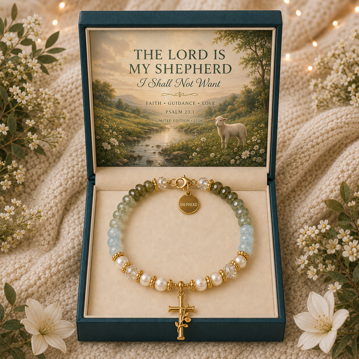 🎅 2026 Christmas Gift 50% Off--✝️ Scripture Faith Bracelet Collection