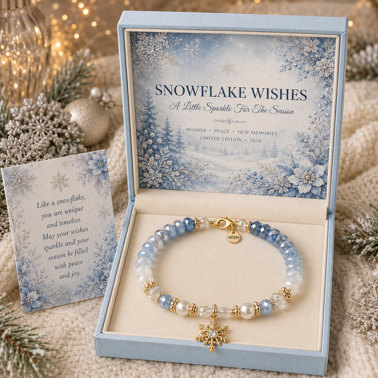 🎅🎅 2026 Christmas Gift 50% Off--🎄 Christmas Bracelet Collection