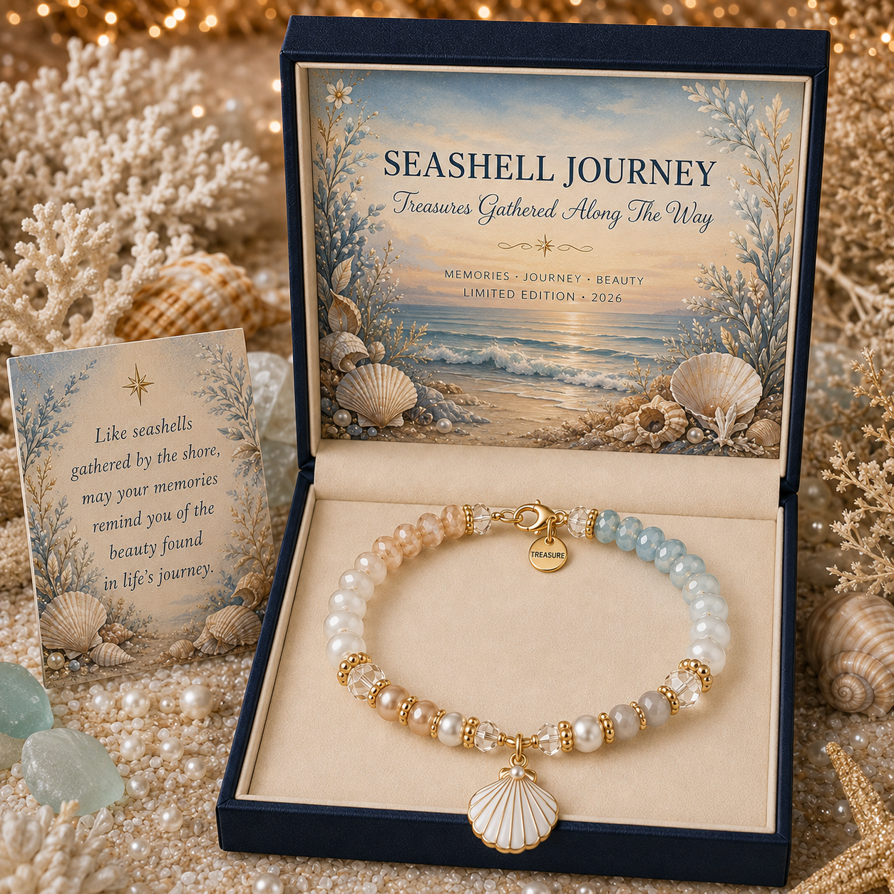 🎅🎅 2026 Christmas Gift 50% Off--🌊 Ocean Meaning Bracelet Collection