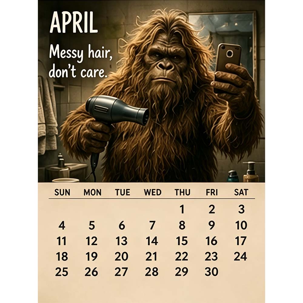 🦶🦶2027  Daily Life Calendar