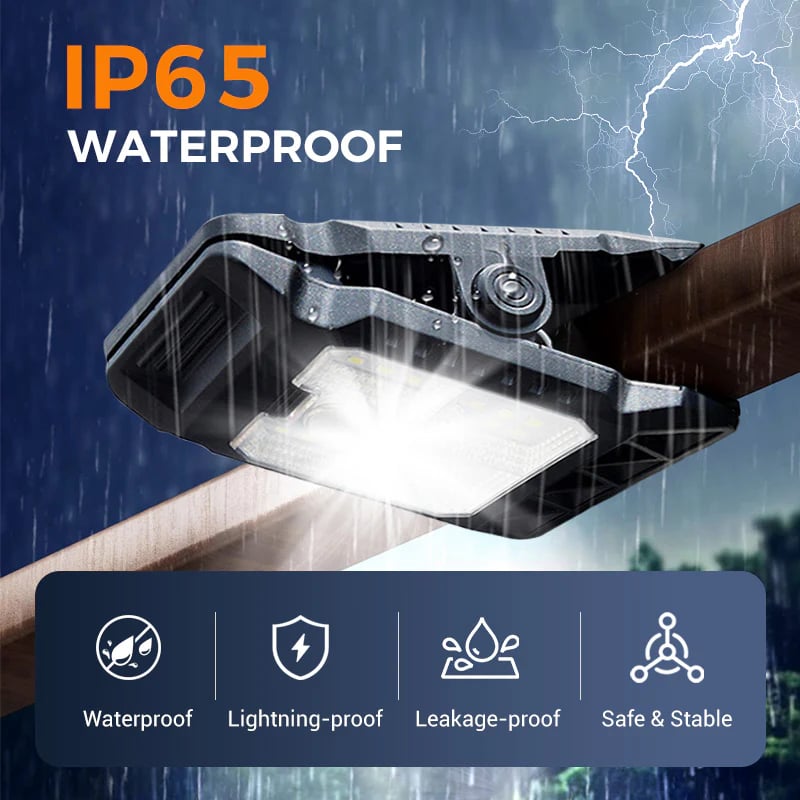 💡 USB & Solar Powered Motion Sensor Clip Lights – Perfect for gardens, balconies, and patios! 🏡✨
