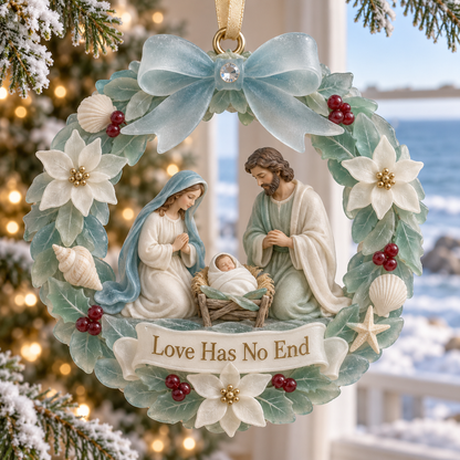 🎅🎅2026 Christmas Gift 50% Off--Coastal Holy Night: The Birth of Love | Nativity by the Sea