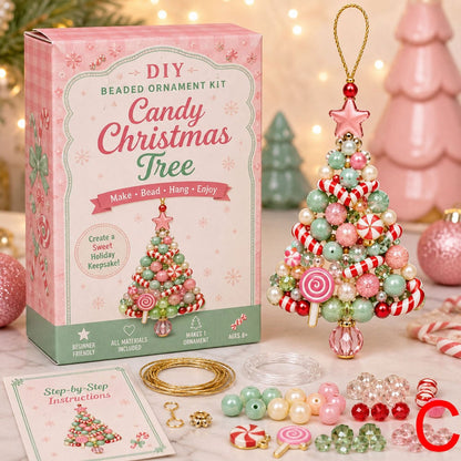 🎅🎅 2026 Christmas Gift 50% Off--DIY Christmas Tree Beaded Ornament Kit