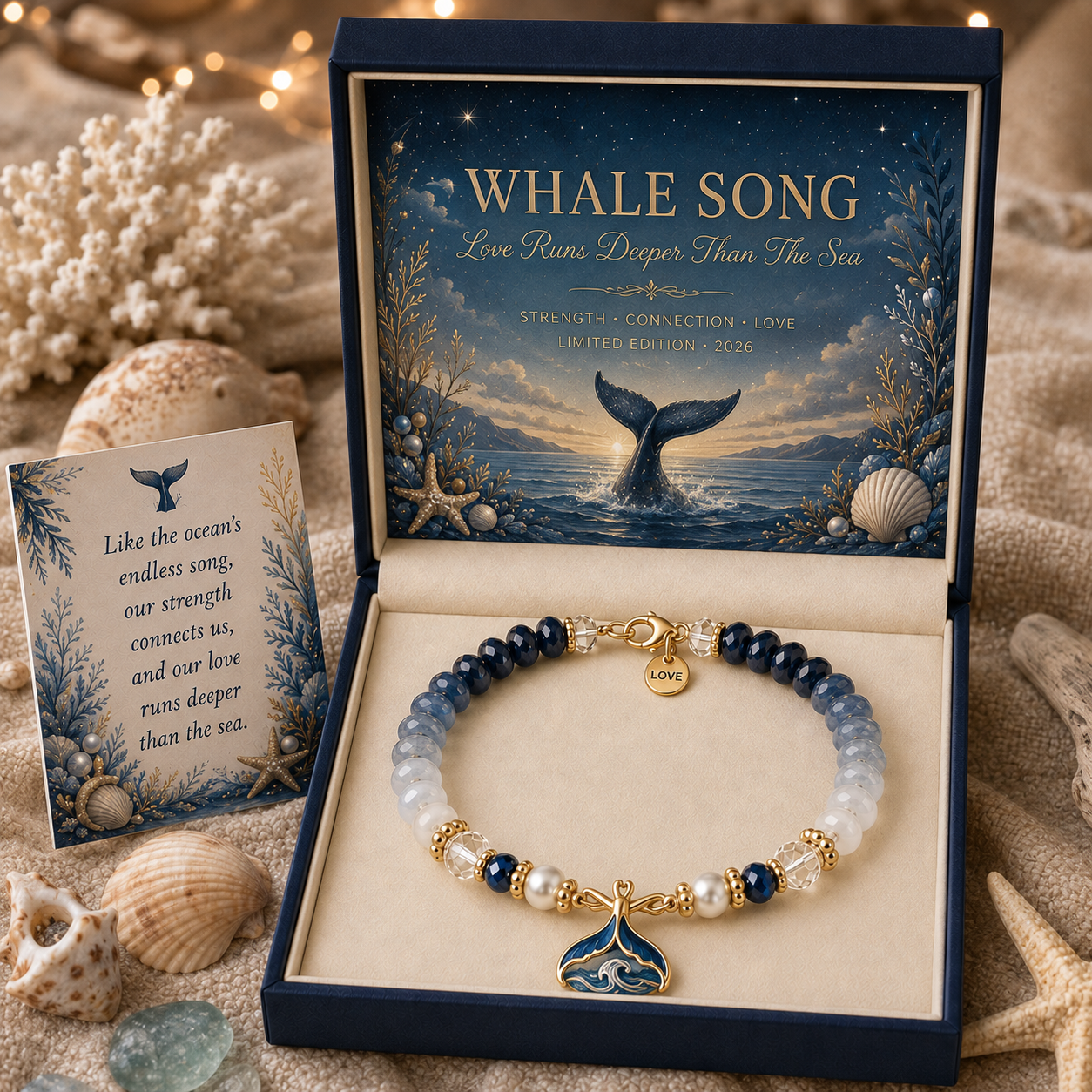 🎅 2026 Christmas Gift 50% Off--🌊 Ocean Meaning Bracelet Collection