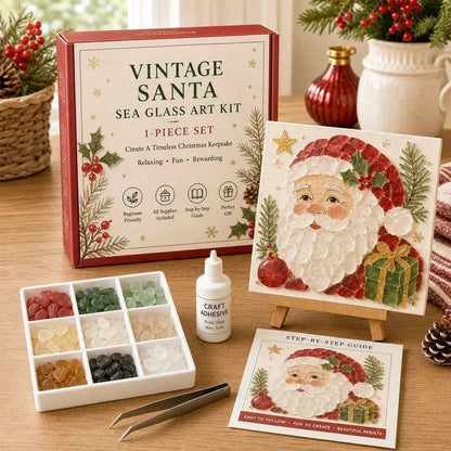 🔥🔥 LAST DAY 49% OFF 🎄 Christmas Sea Glass Art Kit
