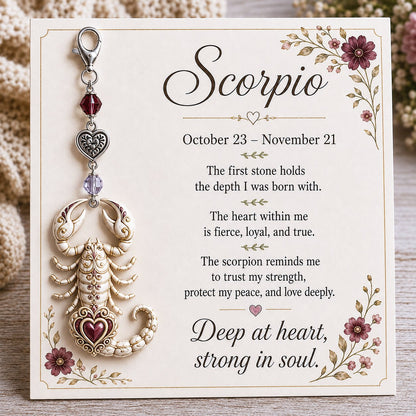 🎅🎅 2026 Christmas Gift 50% Off--✨  Commemorative keychains and cards featuring the birthstones of the 12 zodiac signs
