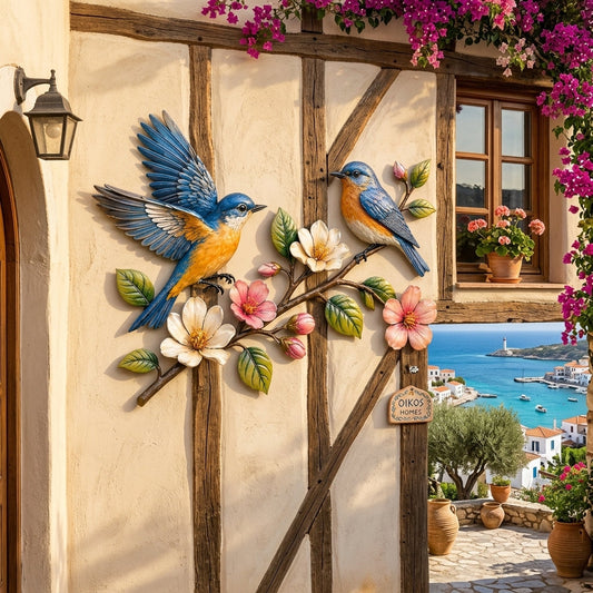 💐Last Day 50% OFF🔥 - Handcrafted Metal Bluebird Wall Art
