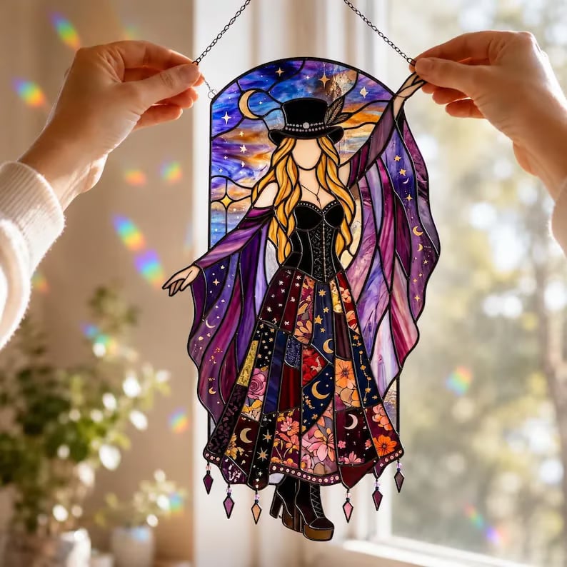 💥💥LAST DAY 57% OFF - 💃Stevie Nicks🤘Handmade  Spinner