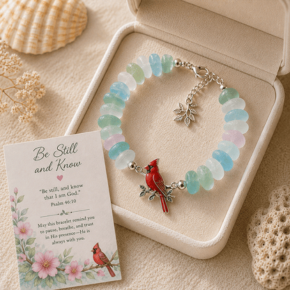 🔥🔥50% Off Last Day - 🩵 Sea Glass Blessing Bracelet
