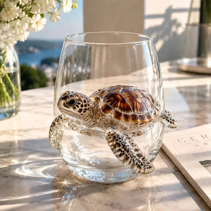 🎁🎁The Perfect Beach House Gift 🌊3D Ocean Animal Artisan Glassware Collection